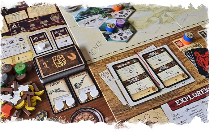 Portal Games Robinson Crusoe Collectors Edition – Ultimate Survival Adventure Cooperative Strategy Board Game with Enhanced Components Ages 14+ 1 to 4 Players
