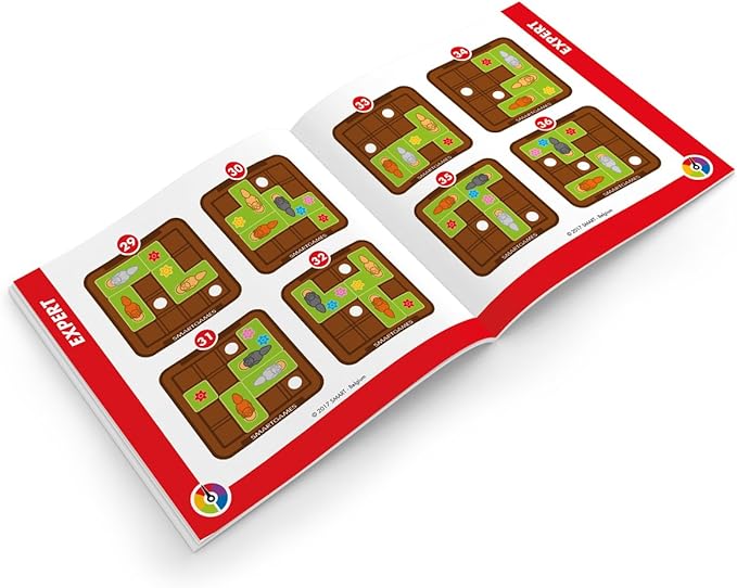 SmartGames Squirrels Go Nuts! Travel Game for Ages 6-Adult