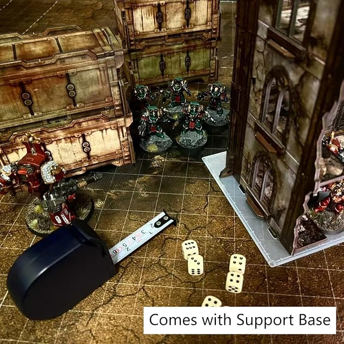 Wargame Terrain Ruin Set for WH40K and 28mm/32mm Miniatures, Tabletop Terrain Battlezone Creation Kit