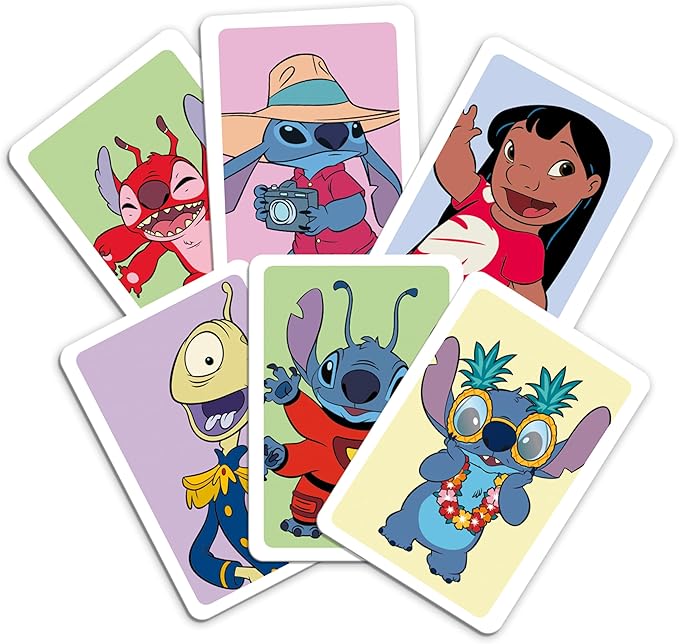 Top Trumps Match Game Lilo & Stitch - Family Board Games for Kids and Adults - Matching Game and Memory Game - Fun Two Player Kids Games - Memories and Learning, Board Games for Kids 4 and up