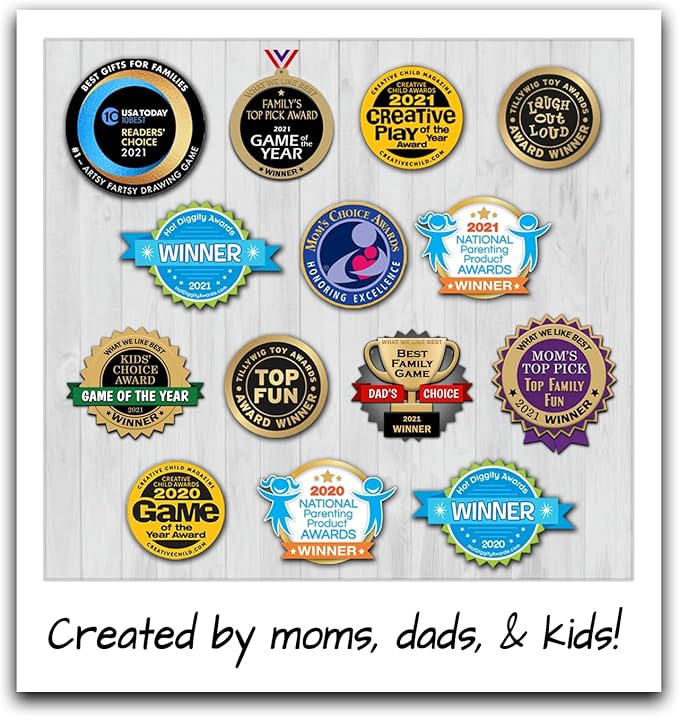 Family Game Night Mega Pack - Includes Artsy Fartsy, Left Unsupervised, and What Can You GIF? Games
