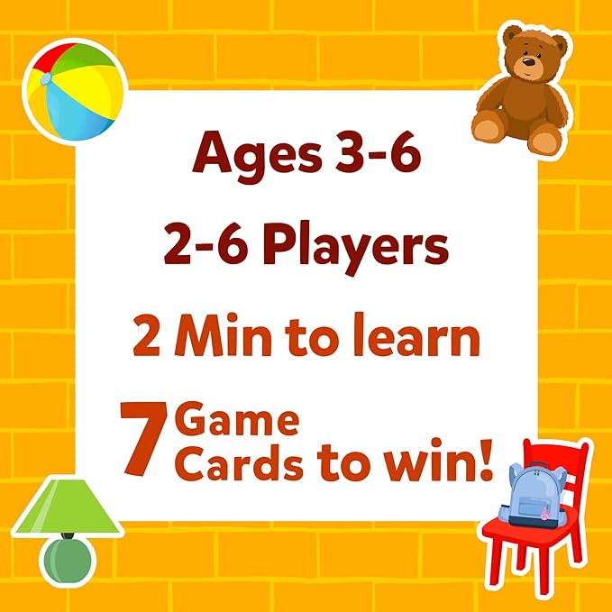 Skillmatics Guess in 10 Junior Inside My House for Kids, Boys, Girls, Who Love Card Games, Board Games & Educational Toys, Gifts for Ages 3, 4, 5, 6