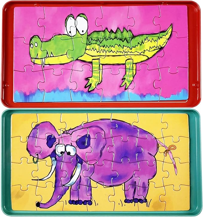 The Purple Cow Magnetic Game Box for Kids & Adults - Magnetic Puzzle Box -Improve Fine Motor Skills & Encourage Spatial Perception - Ideal for Travel