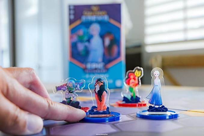 Disney Sorcerer’s Arena: Epic Alliances Leading The Charge Expansion | Featuring Buzz Lightyear, Scar, and Elsa | Officially-Licensed Disney Strategy & Family Board Game