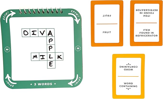 Crossword and Party Board Game - Ideal for Word Puzzle Lovers - JoPat Games - 2-6 Players