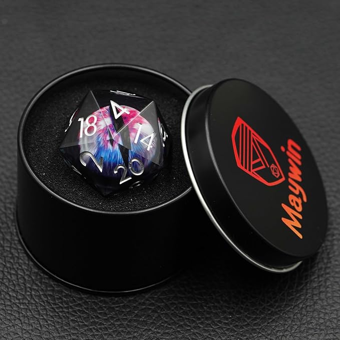 DND Dice D20, DND Eyeball Dice,33MM Oversized D20 for Role Playing Game