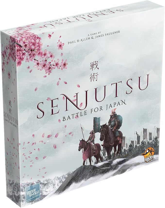 Senjutsu: Battle for Japan - Samurai Dueling Game with Miniatures and Deck Crafting, Strategy Game for Kids and Adults, Ages 14+, 1-4 Players, 15-20 Min Playtime, Made by Lucky Duck Games
