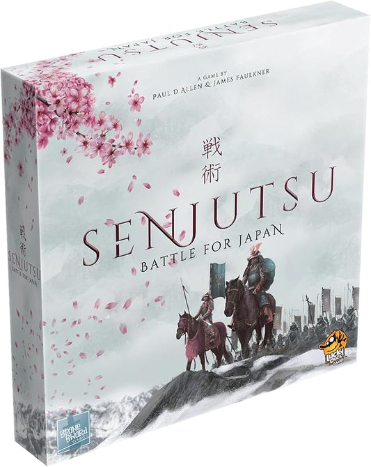 Senjutsu: Battle for Japan - Samurai Dueling Game with Miniatures and Deck Crafting, Strategy Game for Kids and Adults, Ages 14+, 1-4 Players, 15-20 Min Playtime, Made by Lucky Duck Games