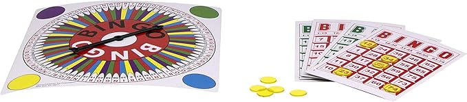 Pressman Toy Bingo in Red Box , 5"