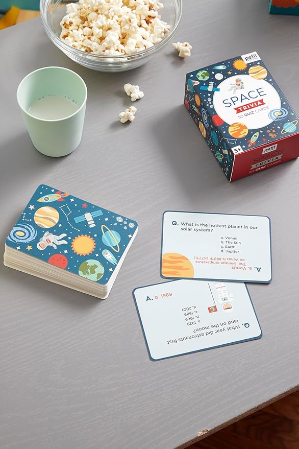 Trivia Cards Space