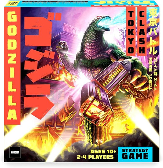 FUNKO GAMES: Godzilla -Tokyo Clash For Ages 10 and up - 4 Players