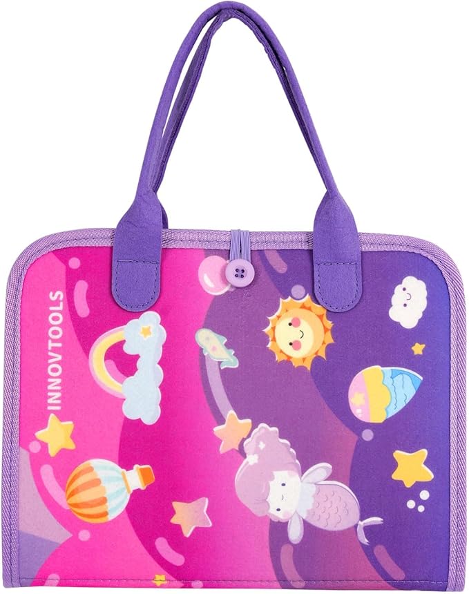 Busy Board for Toddlers 1-3, Montessori Busy Book Toys, Quiet Book Learning Toddler Toys for 1 2 3 4 Year Old Girl Birthday Gifts (Busy Book)