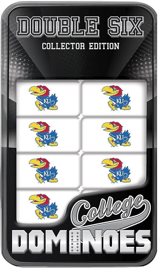 MasterPieces NCAA Collector Edition Double Six Dominoes