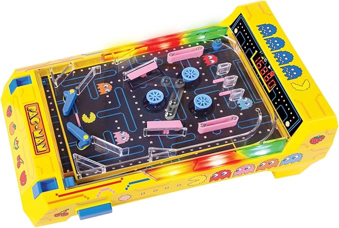 Merchant Ambassador Electronic Arcade Pinball Pac-Man Edition Desktop Game