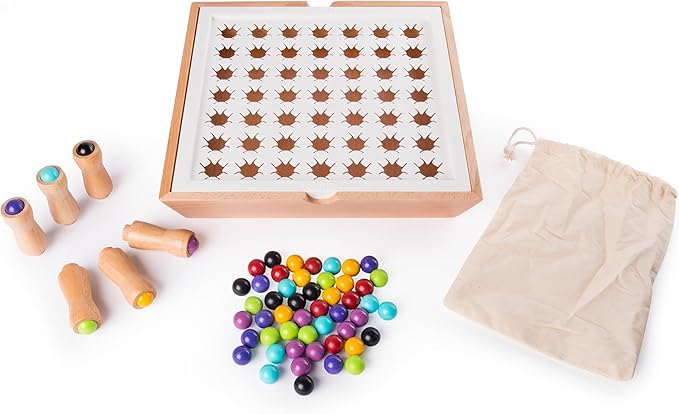 Stomple Game by Marbles Brain Workshop, Fun Strategy Game for Kids Aged 8 and up