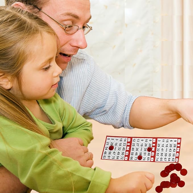 SEETOOOGAMES Bingo Paper Game Cards - 3 Card -100 Books of 5 Sheets