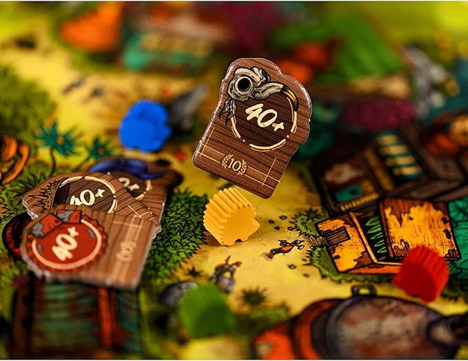 Garden Nation - War and Building Board Game,, Ages 10+, 2-4 Players, 60 Min