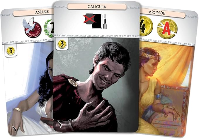 7 Wonders Leaders Board Game EXPANSION - Unleash the Power of Exceptional Leaders! Civilization Strategy Game for Kids and Adults, Ages 10+, 3-7 Players, 40 Min Playtime, Made by Repos Production