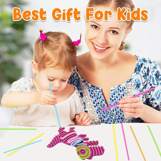 Dinosaur Sensory Activity Board for Kids, Double-Sided Silicone Fidgets Toys - Silent, No Mess, for Calming, Stress Anxiety, ADHD&Autism - Includes Portable Travel Bag & 10 Strings, Purple