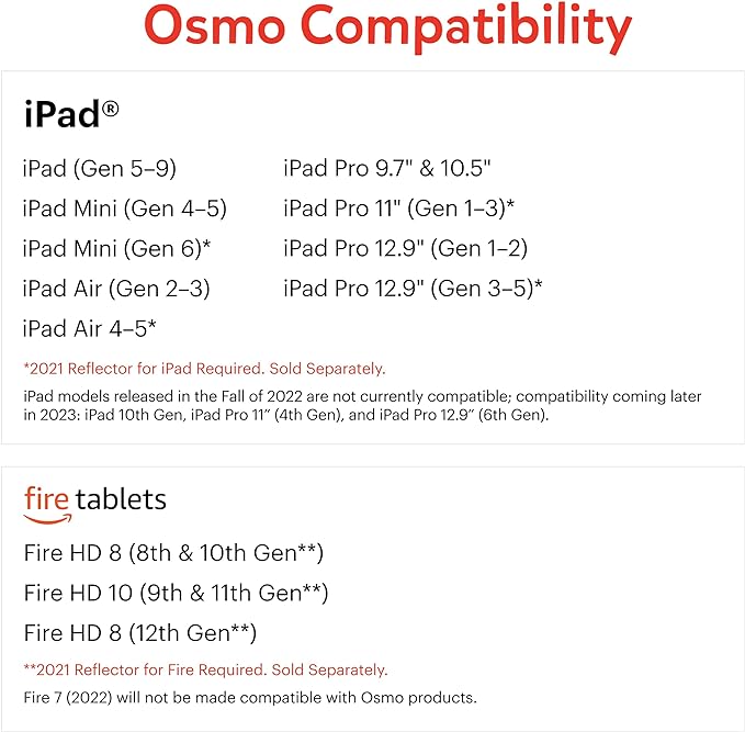Osmo - Little Genius Sticks & Rings-2 Educational Learning Games -Ages 3-5-Imagination,Letter Formation & Creativity-For iPad or Fire Tablet -STEM Toy,Boy & Girl(Base Required - Amazon Exclusive)