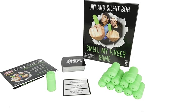 Jay and Silent Bob Smell My Finger Game, Party Card Game with Friends