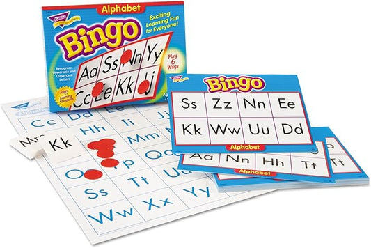 Creativity Inspired Trend T6062 Young Learner Bingo Game, Alphabet