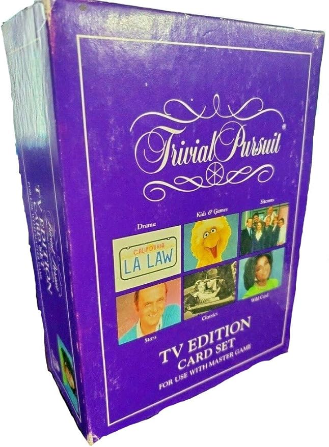 Trivial Pursuit TV Edition Card Set by Horn Abbot