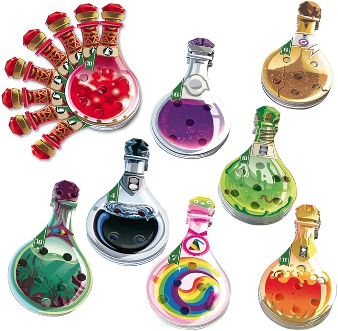 Horrible Games | Potion Explosion (3rd Edition) | Strategy Board Game | Now with a Plastic Marble Dispenser | 2 to 4 Players | 30+ Minutes | Ages 14+