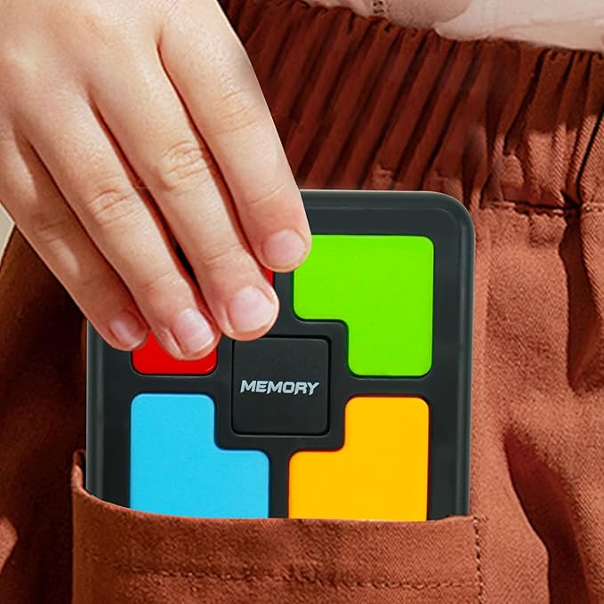 Handheld Memory Games for Kids Ages 8-12，Juegos para Niños，Toys and Games for Ages 8-13，Birthday Gifts for 8-12 Year Old Boys, Travel Games for Kids 8-12