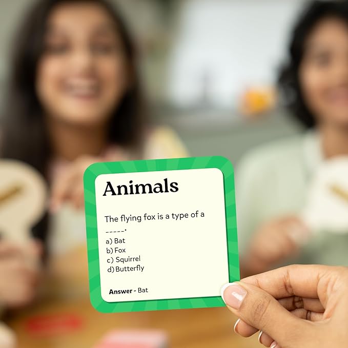 Skillmatics Card Game - DIBS, Fast-Paced Trivia Game, Fun & Educational Game for Family, Friends, and Parties, Quick Thinking, 10 Categories, Gifts for Kids, Teens, and Adults Ages 8, 9, 10 & Up