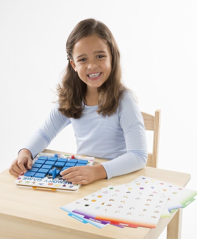 Melissa & Doug Travel Memory Game Bundle with 1 Scratch Fun Mini-Pad Bundle (02090)