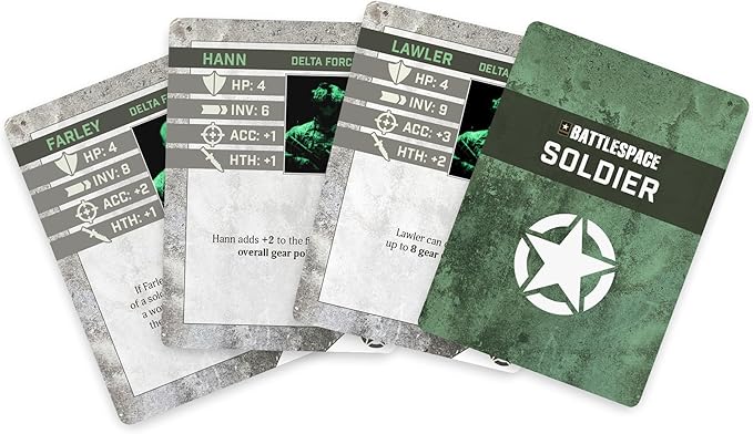Modiphius Entertainment: Battlespace -Tabletop Solo War Card Game, Ultra-Modern Military Combat, Mission Game, Ages 13+, 1 Player, 30-60 Min