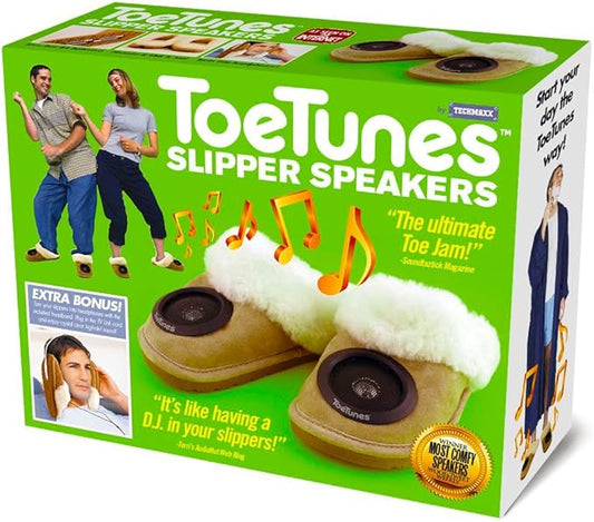Prank Pack Prank-O, Toe Tunes EMPTY Prank Gift Box, Wrap Your Real Present Inside, Novelty Gifting Box for Pranksters