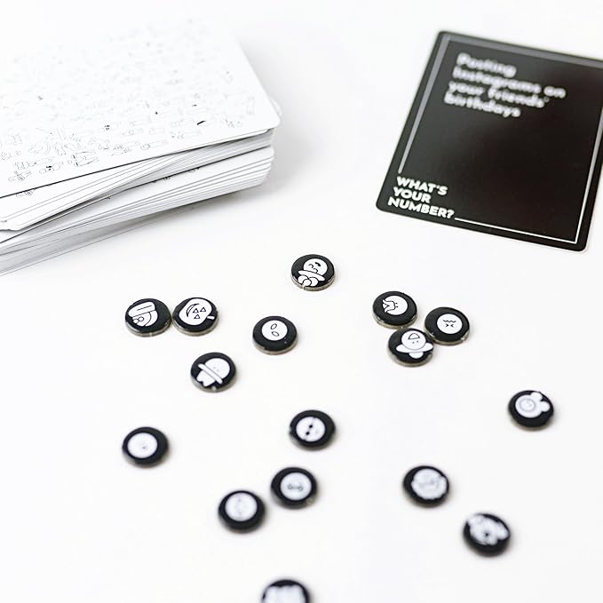 What's Your Number? Card Game: The Game of Polarizing Opinions - Family Edition