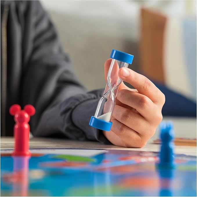 Spin Master Games, Beat The Parents Disney Edition, Kids vs. Parents Family Board Game, Up-and-Active Trivia & Challenges, Disney Games, 4 Players, for Ages 8 & Up