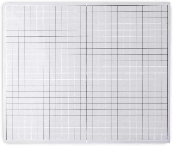 Hexers Role-Playing Game Board Mat, Square Grid Terrains, 8 Different terrains, Compatible with Dungeons and Dragons DND Pathfinder RPG, 27 on 23 inches, 1 inch Squares, Foldable & Dry Erase