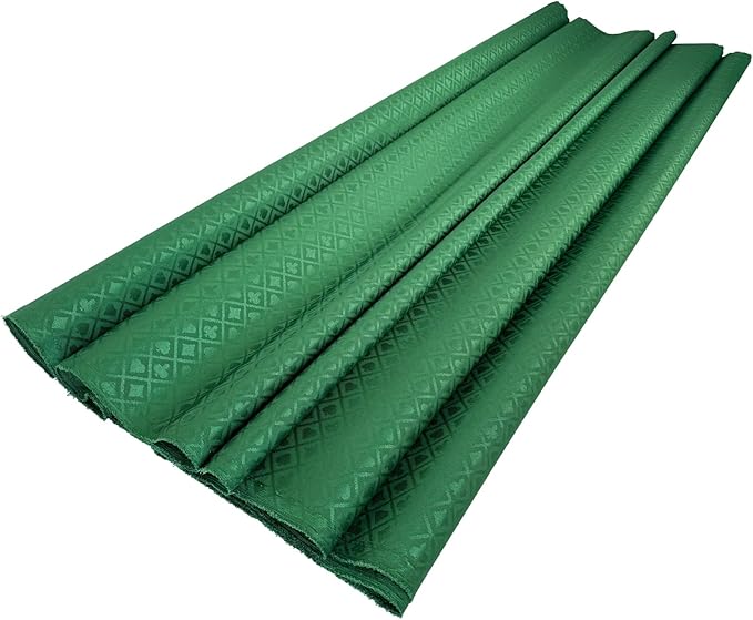 Speed Cloth Poker Table Fabric - 108X60 Inch Section of Casino Card Game Table Felt Top Cover Accessories - Green