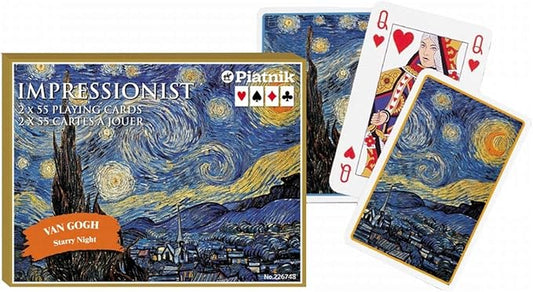 Van Gogh - Set of Playing Cards - Starry Night (1889)
