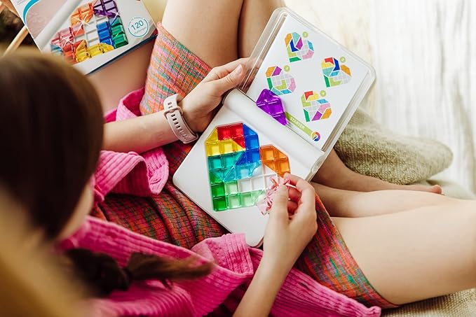 Smart Games - IQ Love, Puzzle Game with 120 Challenges, 2 Playing Modes, 7+ Years