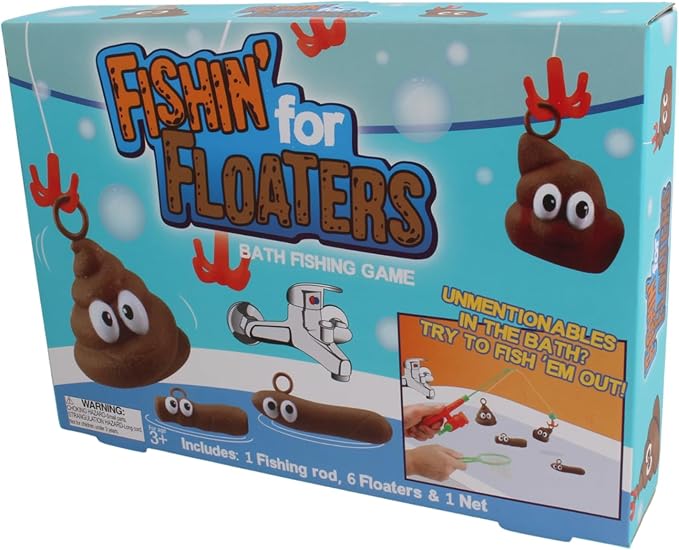 Daron Worldwide Trading Floaters Fishing Game , Brown, 48 months to 180 months