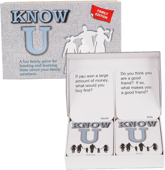 Fun Game to Really Get to Know Your Family 140 Thought Provoking Questions and Prompts Great for Family Game Night or Road Trip Deep Conversation Cards