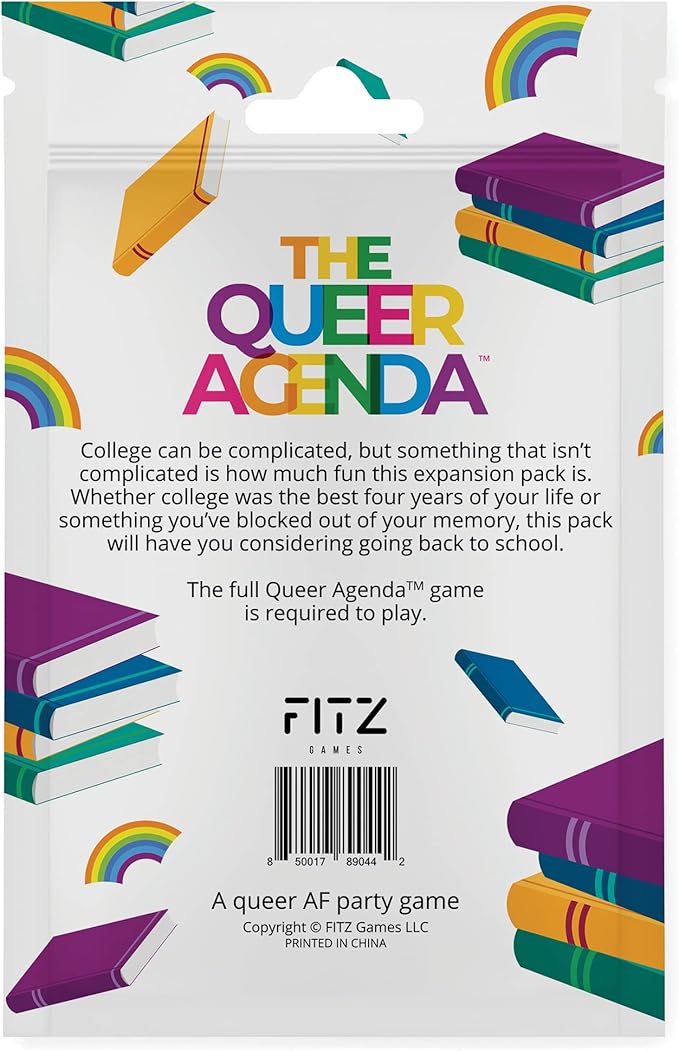 FITZ The Queer Agenda Card Game Expansion Packs - for Ages 17+ (College)