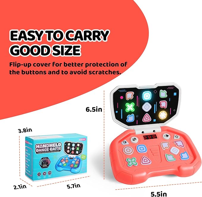 Handheld Game for 6-12, Sensory Fidget Toys for Kids 8-12, Boys&Girl ADHD Toys,999 Levels. 4 Modes，Birthday Gifts for Boys Girls，Fidget Toys for Kids Age 6-12