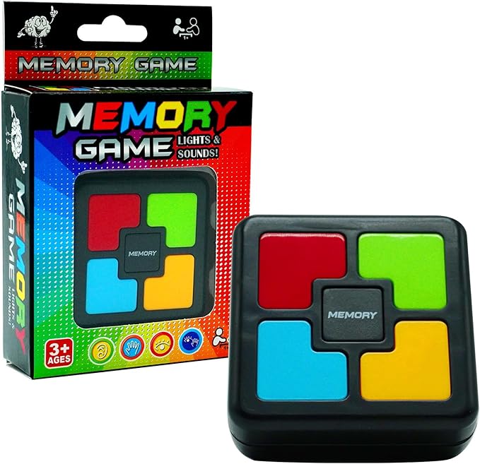 Handheld Memory Games for Kids Ages 8-12，Juegos para Niños，Toys and Games for Ages 8-13，Birthday Gifts for 8-12 Year Old Boys, Travel Games for Kids 8-12