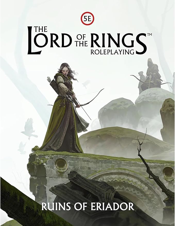 The Lord of The Rings Roleplaying: Ruins of Eriador 5E – RPG Expansion, Illustrated Hardcover, New Quests & Landmarks