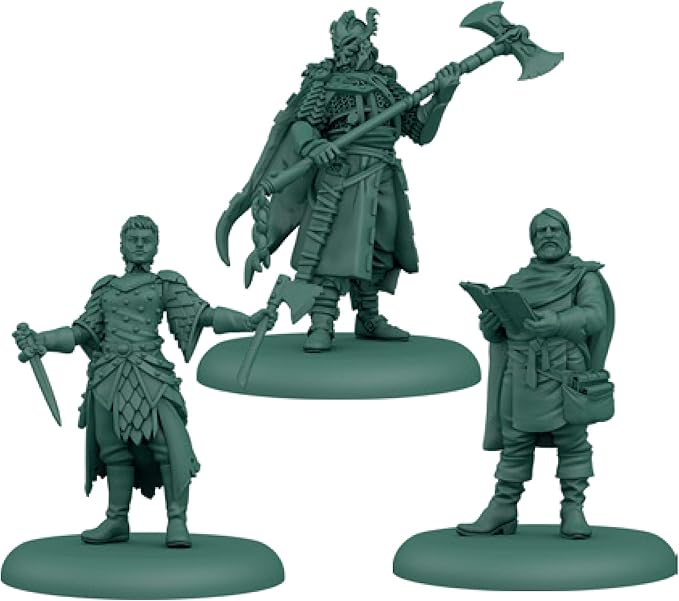 A Song of Ice and Fire Tabletop Miniatures Game House Greyjoy Starter Set - Rulers of The Iron Islands! Strategy Game for Adults, Ages 14+, 2+ Players, 45-60 Minute Playtime, Made by CMON