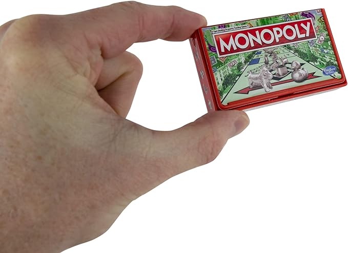 World's Smallest Board Games Set of 4 - Scrabble, Monopoly, Operation, Candy Land (Bundle)