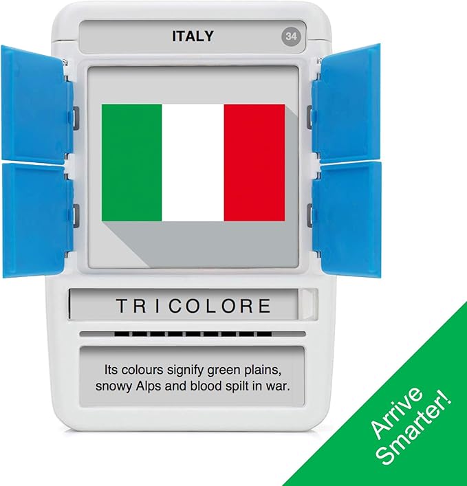 100 PICS Italy Game | Kids Games | Card Games & Fun Travel Games | Learning Resources | Card Games for Adults and Kids | Family Games | Flash Cards | Kids Travel | Ages 6+