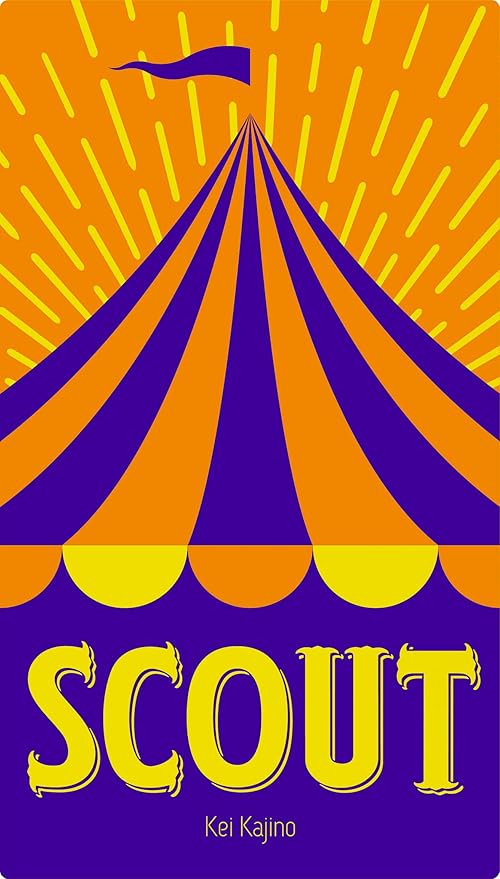 Scout – Award-Nominated Strategic Card Game | 2–5 Players | Ages 9+ | Portable Travel Game