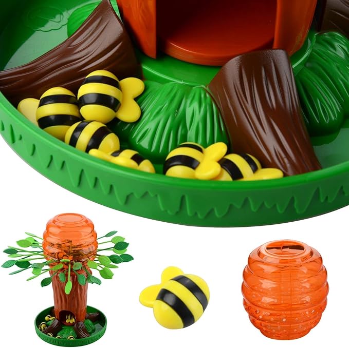 Bee Tree Game,Be Careful The Bees On The Tree,Fun Parent-Child Interactive Intellectual Toy Games for Kids Adults,Ages 3 and Up